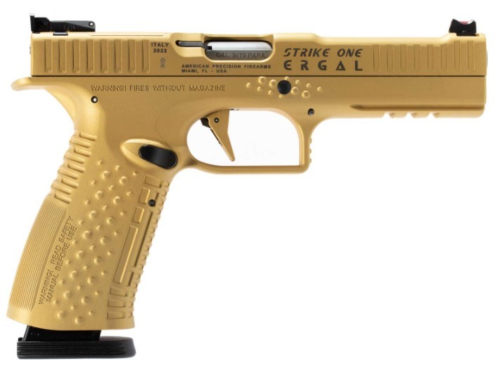 APF STRIKE 1 ERGAL 9MM GOLD 10 - Win Repeating Arms Promotion